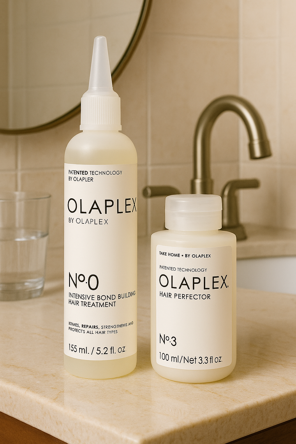 OLAPLEX Bond Repair Duo – No.0 & No.3 Bundle